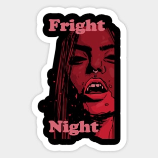 FRIGHT NIGHT Sticker